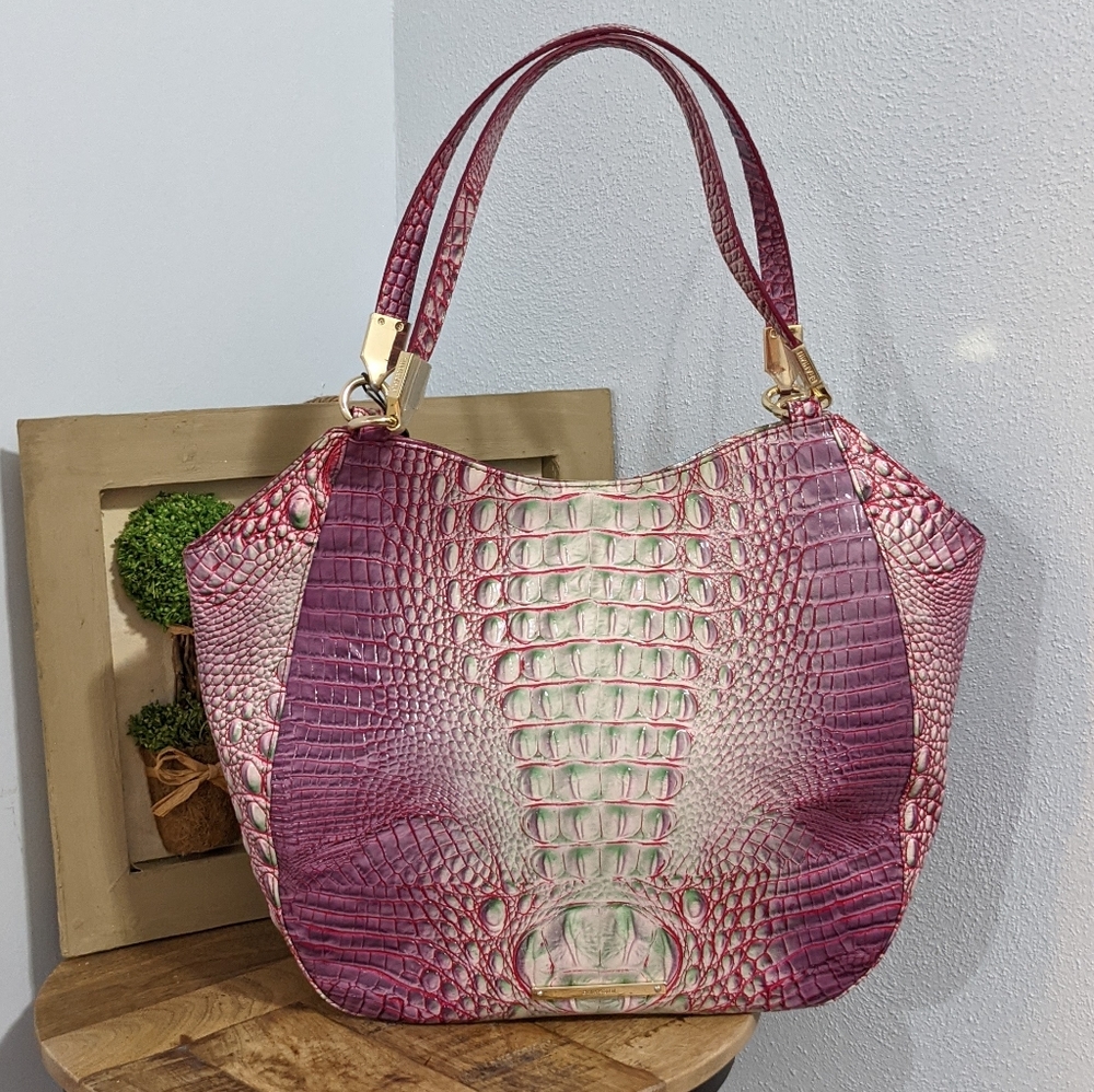 💞SOLD💞Brahmin Marianna Julep Melbourne - Picture 1 of 11